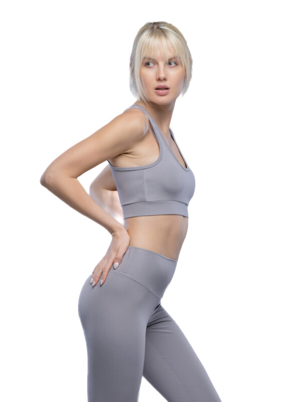 Adili Gray Bra and Legging